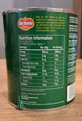 Del Monte Fiesta Tropical Fruit Mix (850g)