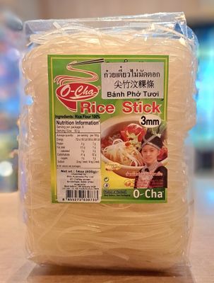 O-cha Rice Stick 3mm (400g)