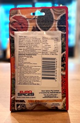 Euro Spice Garlic Salt (100g)