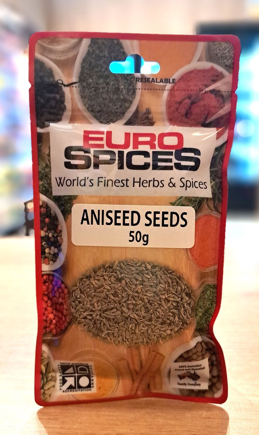 Euro Spice Aniseed Seeds 50g