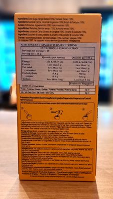 Gold Kili Ginger Turmeric Drink (160g)