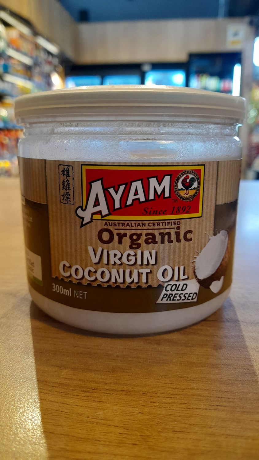 Ayam Organic Virgin Coconut Oil 300ml