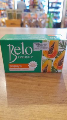 Belo Essential Papaya Green Soap (135g)