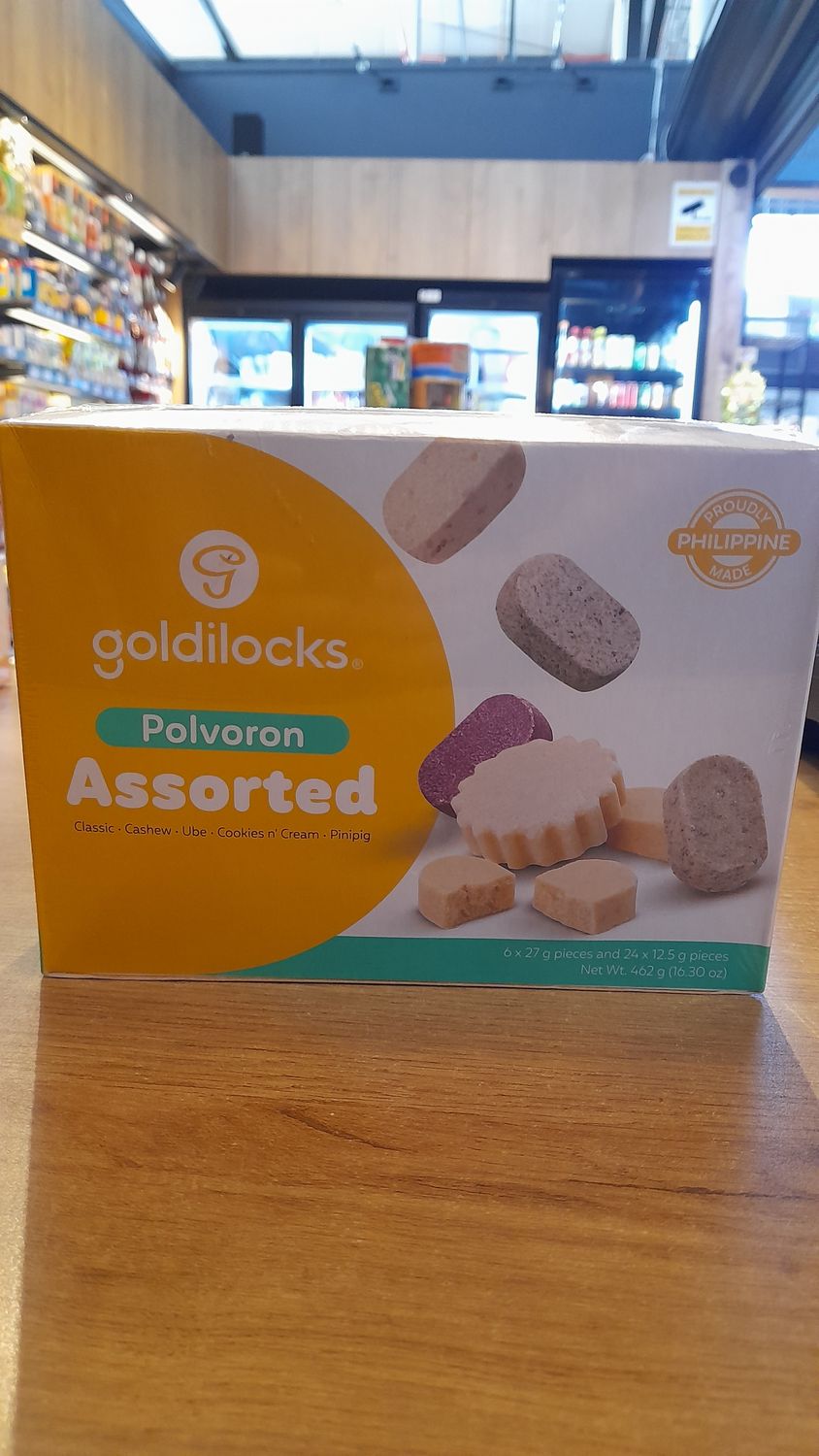 Goldilocks Polvoron Assorted 462g