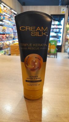 Cream Silk Triple Keratin Repair and Shine 170ml