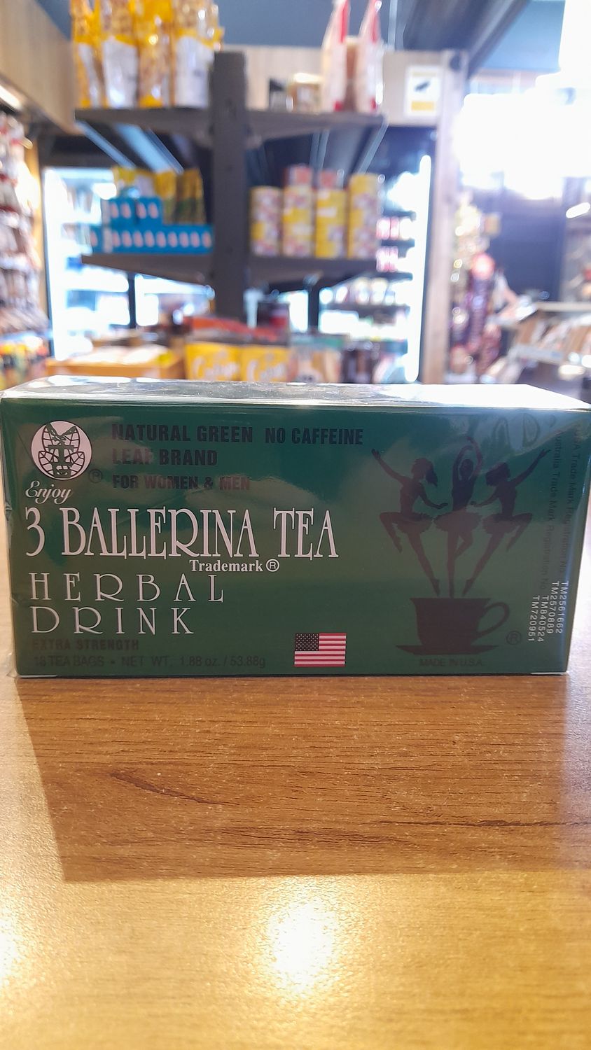 3 Ballerina Tea Extra Strength (18 bags)