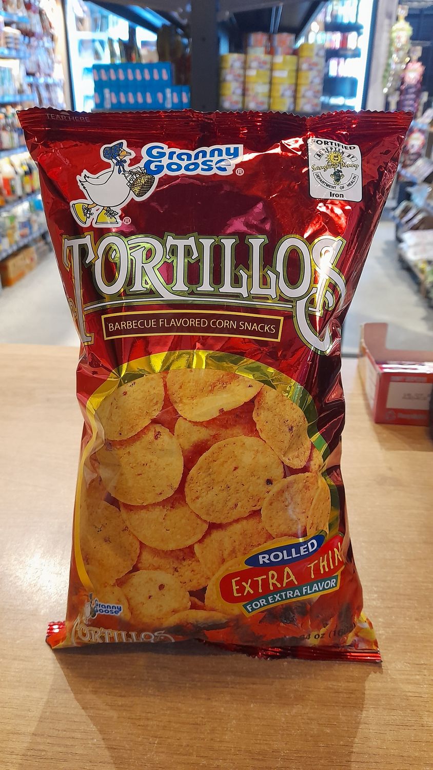 Granny Goose Tortillos BBQ (160g)