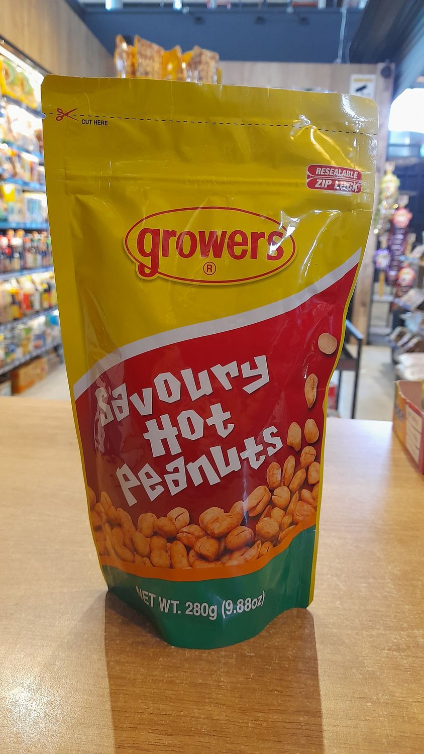 Growers Savoury Hot Peanut (280g)