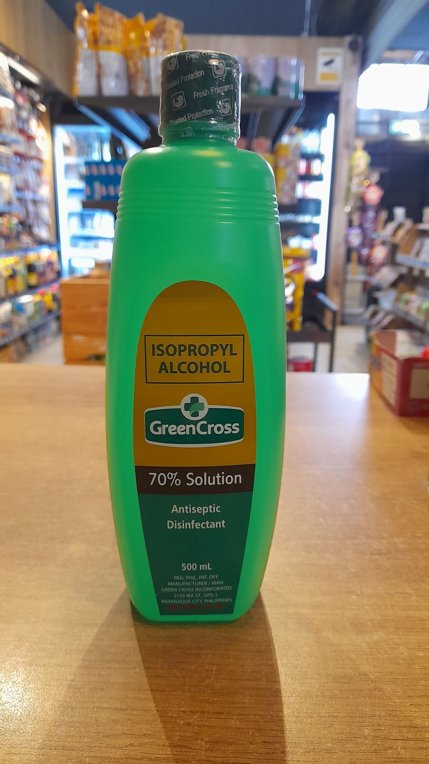 Green Cross Rubbing Alcohol 70% (500ml)