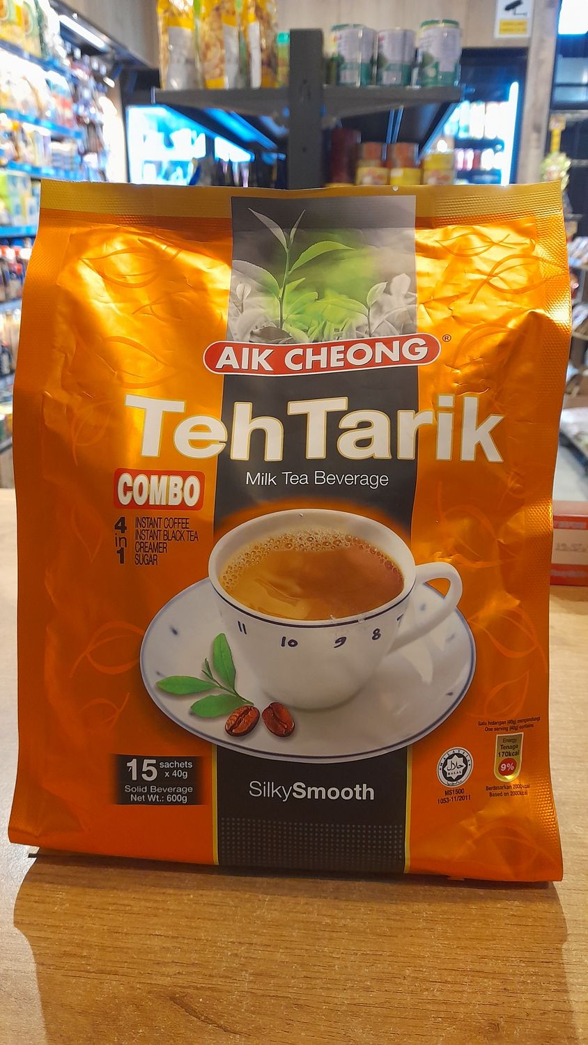 Aik Cheong Teh Tarik Combo (40gx15packs)