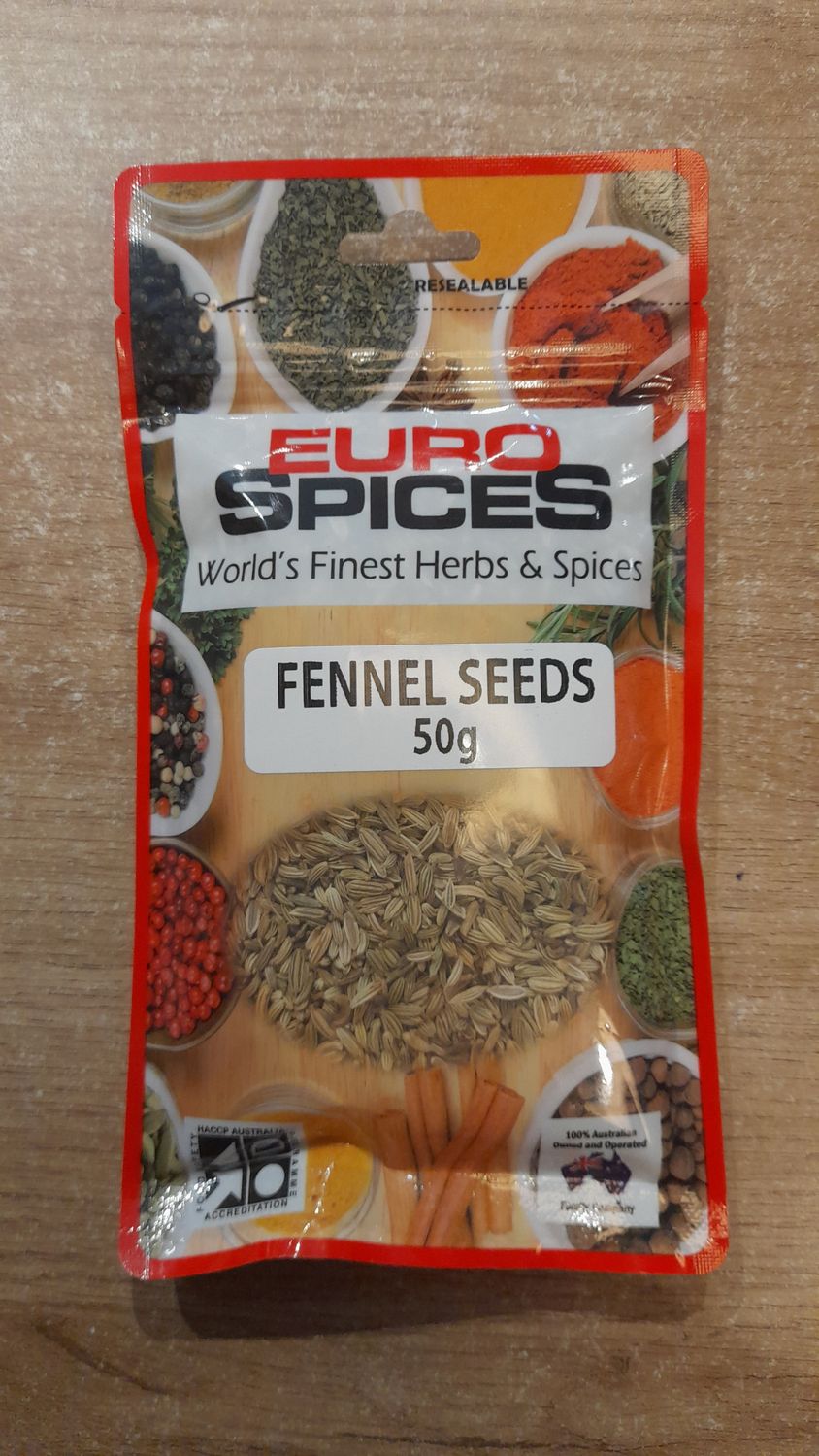 Euro Spices Fennel Seeds (50g)