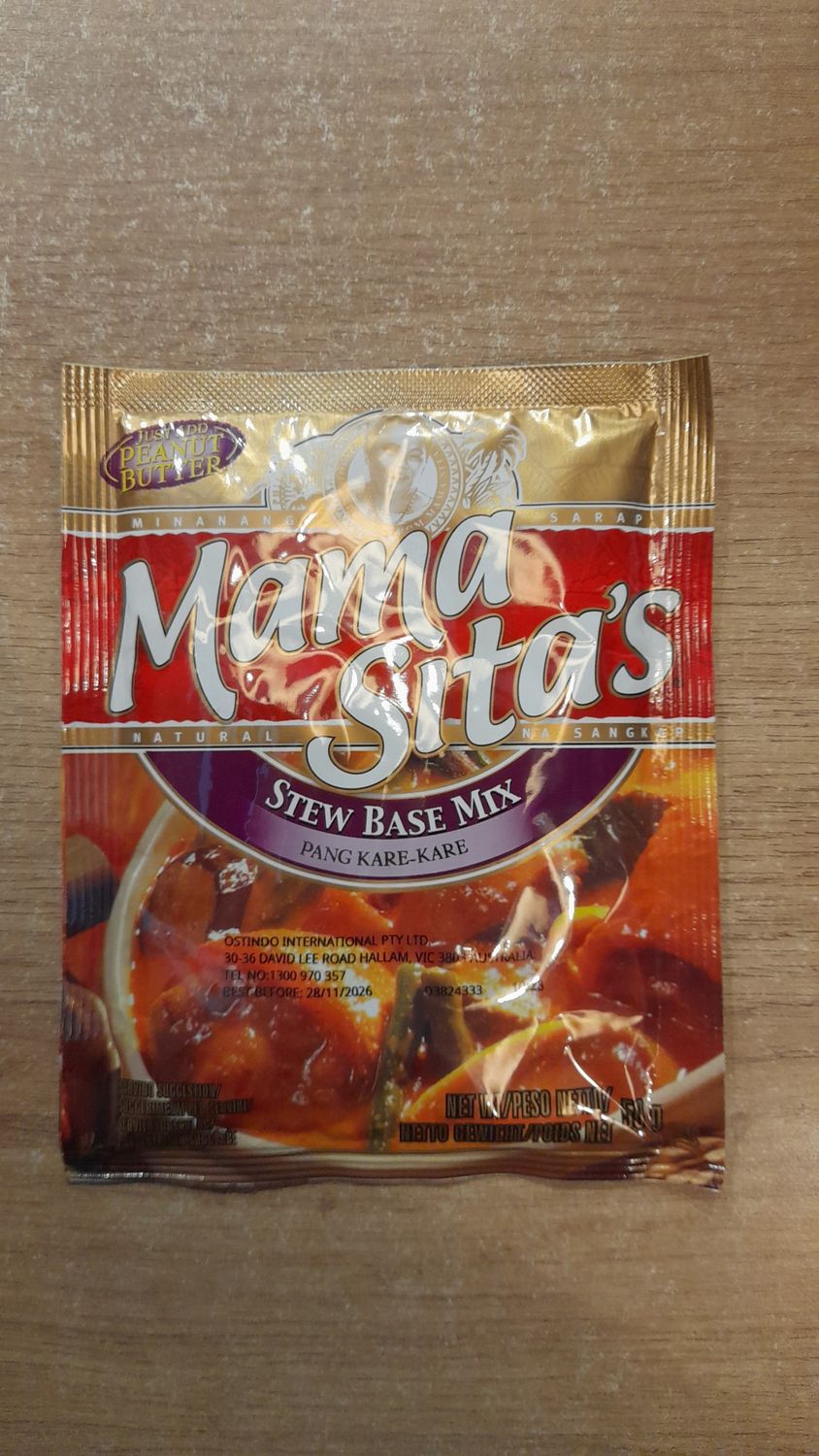 Mama Sita Stew Base Mix Pang Kare Kare (50g)
