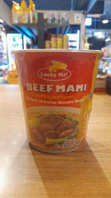Lucky Me Beef Mami Cup