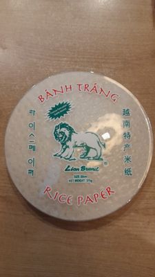Lion Rice Paper 22cm round (375g)