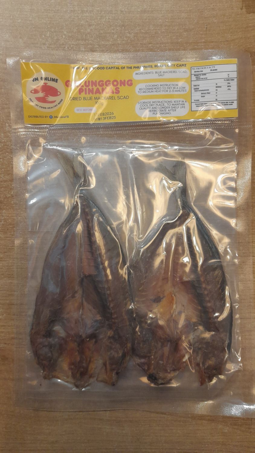 JM Online Galunggong Pinakas 100g
