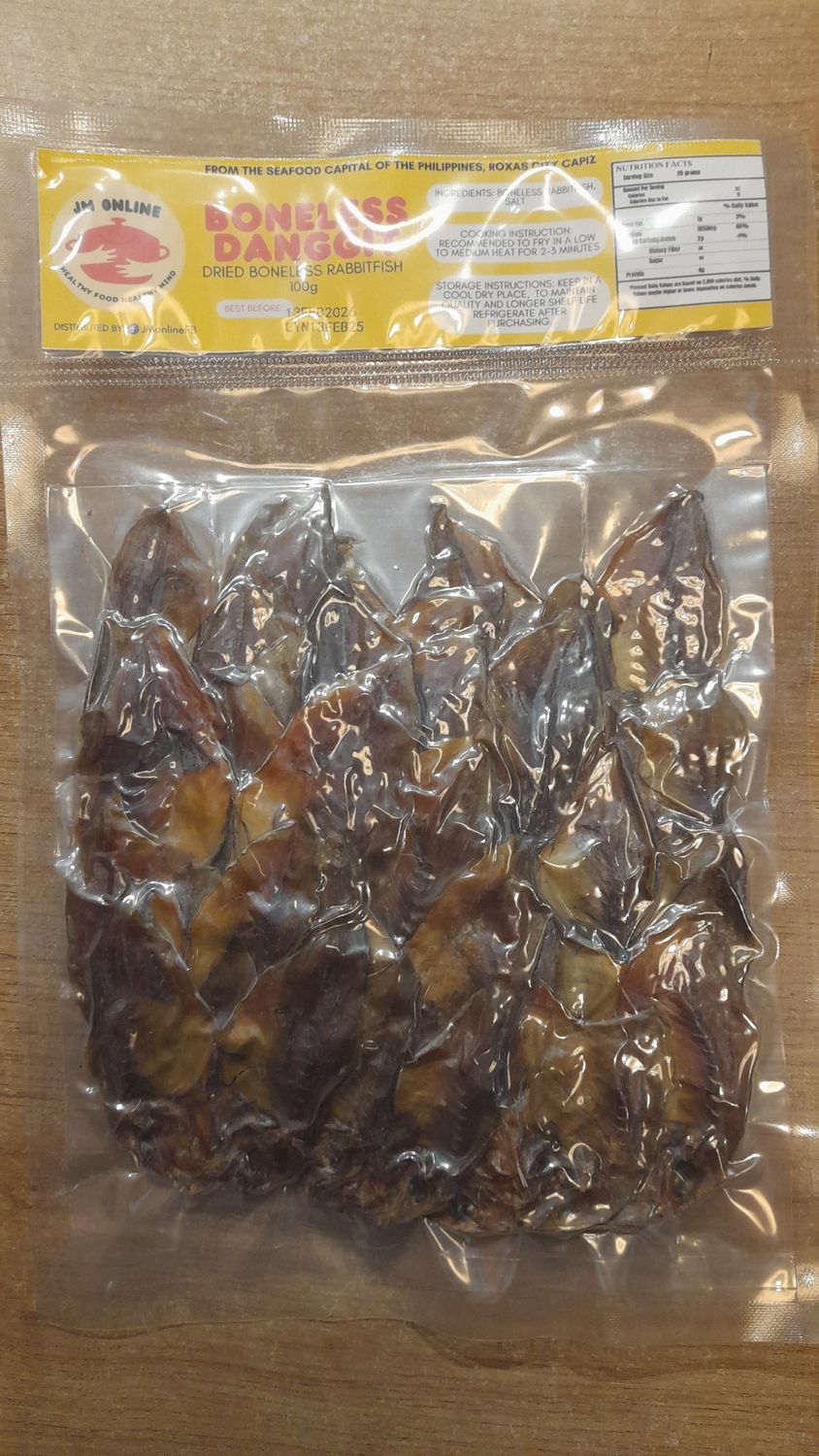JM Boneless Danggit 100g