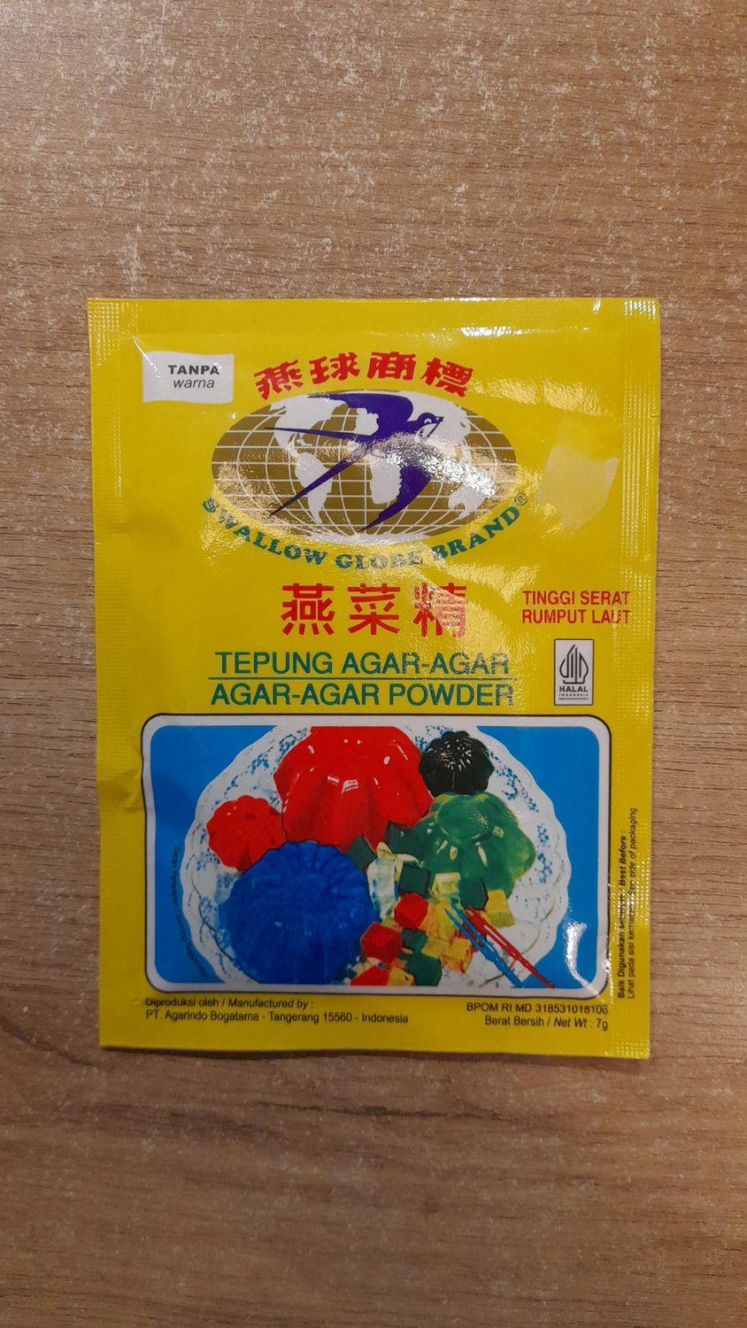 SWL Agar Agar Plain 7g