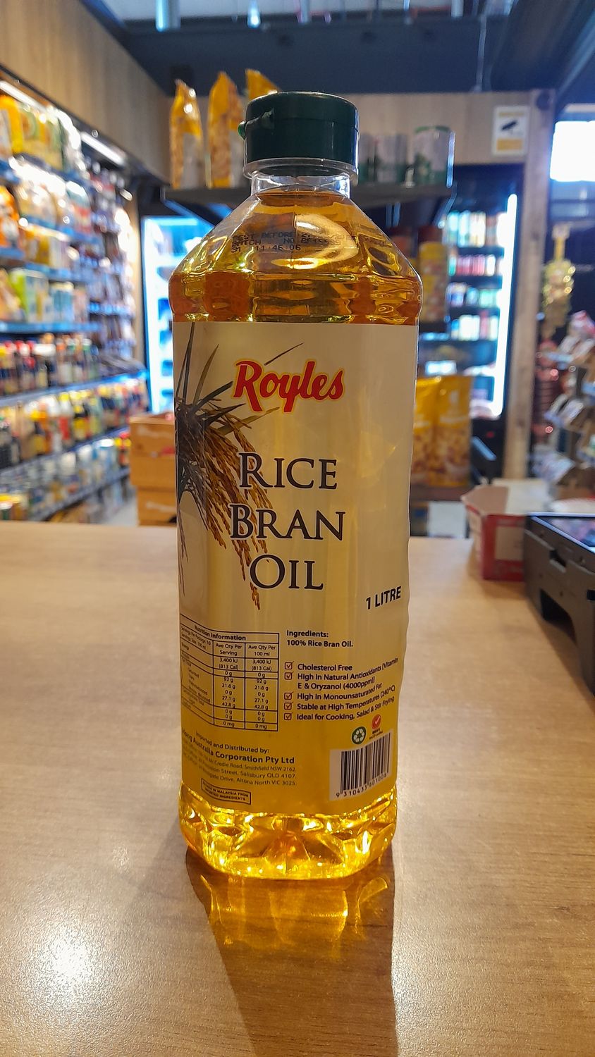 Royles Bran Rice Oil 1L