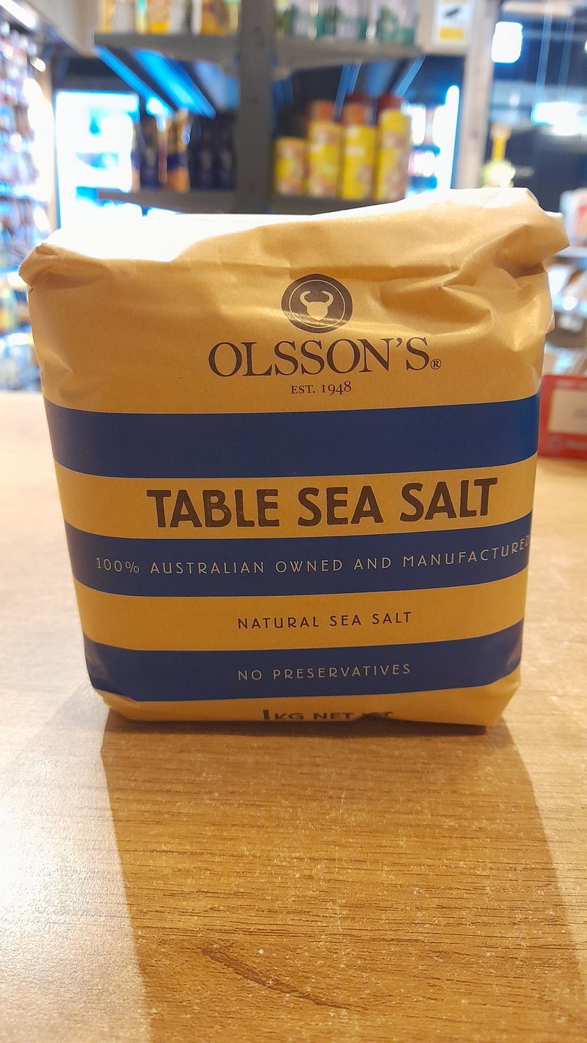 Olsson&#39;s Table Sea Salt 1kg