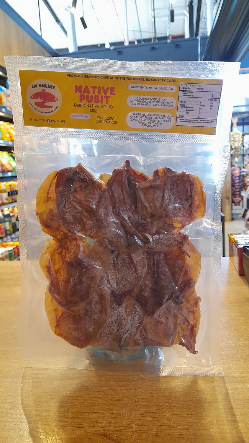 JM Online Native Pusit (100g)