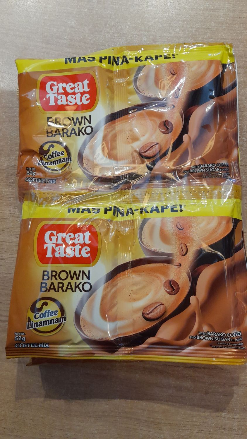 Great Taste Brown Barako Twin 52gX10
