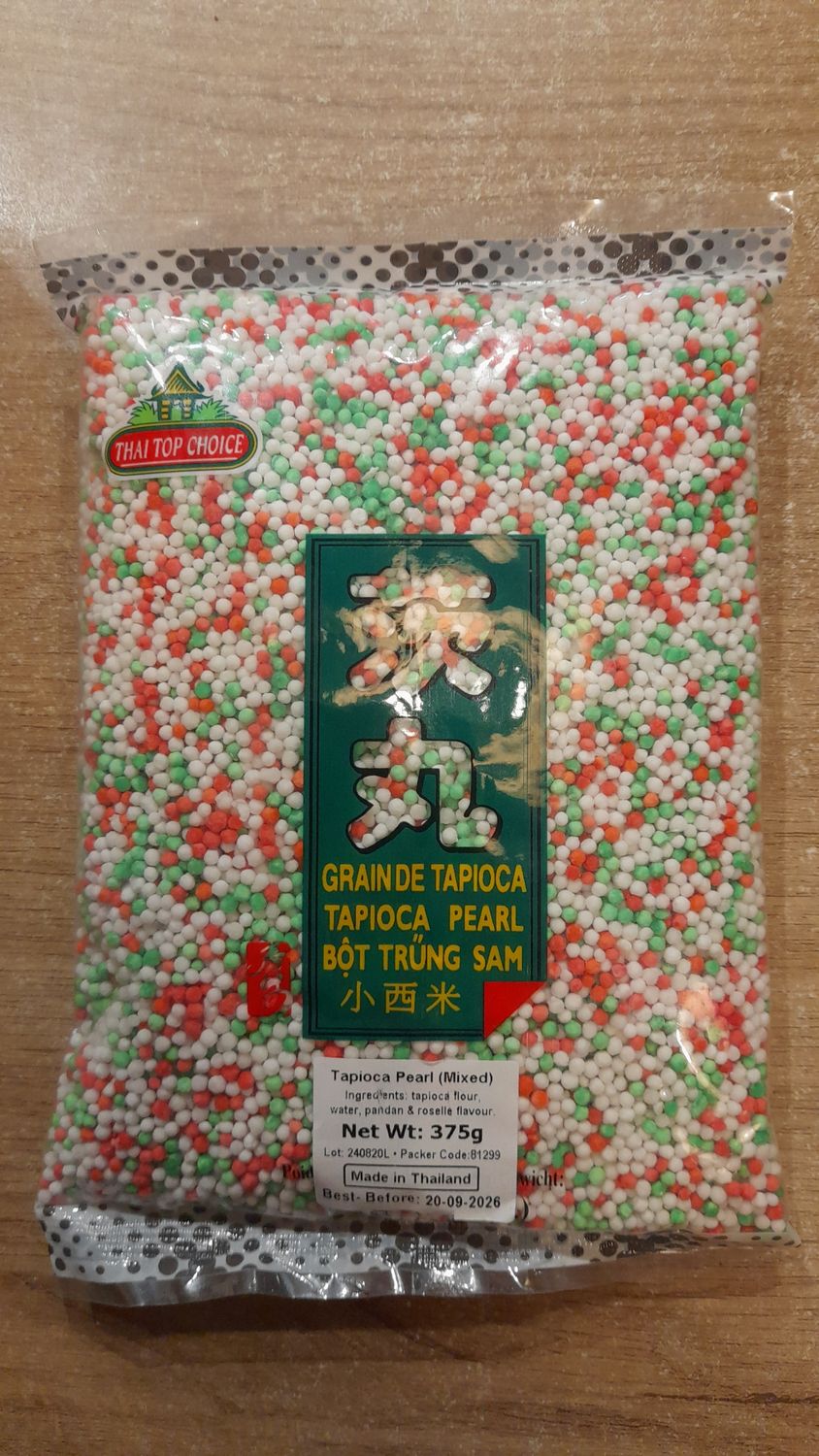 Thai Top Choice Tapioca Coloured/Mixed Pearl