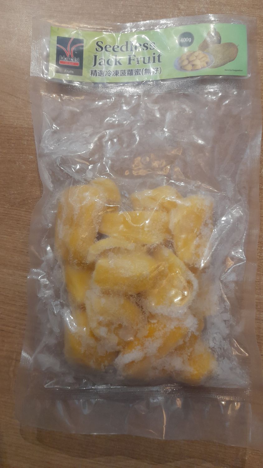 Hanabi Frozen Seedless Jackfruit 400g