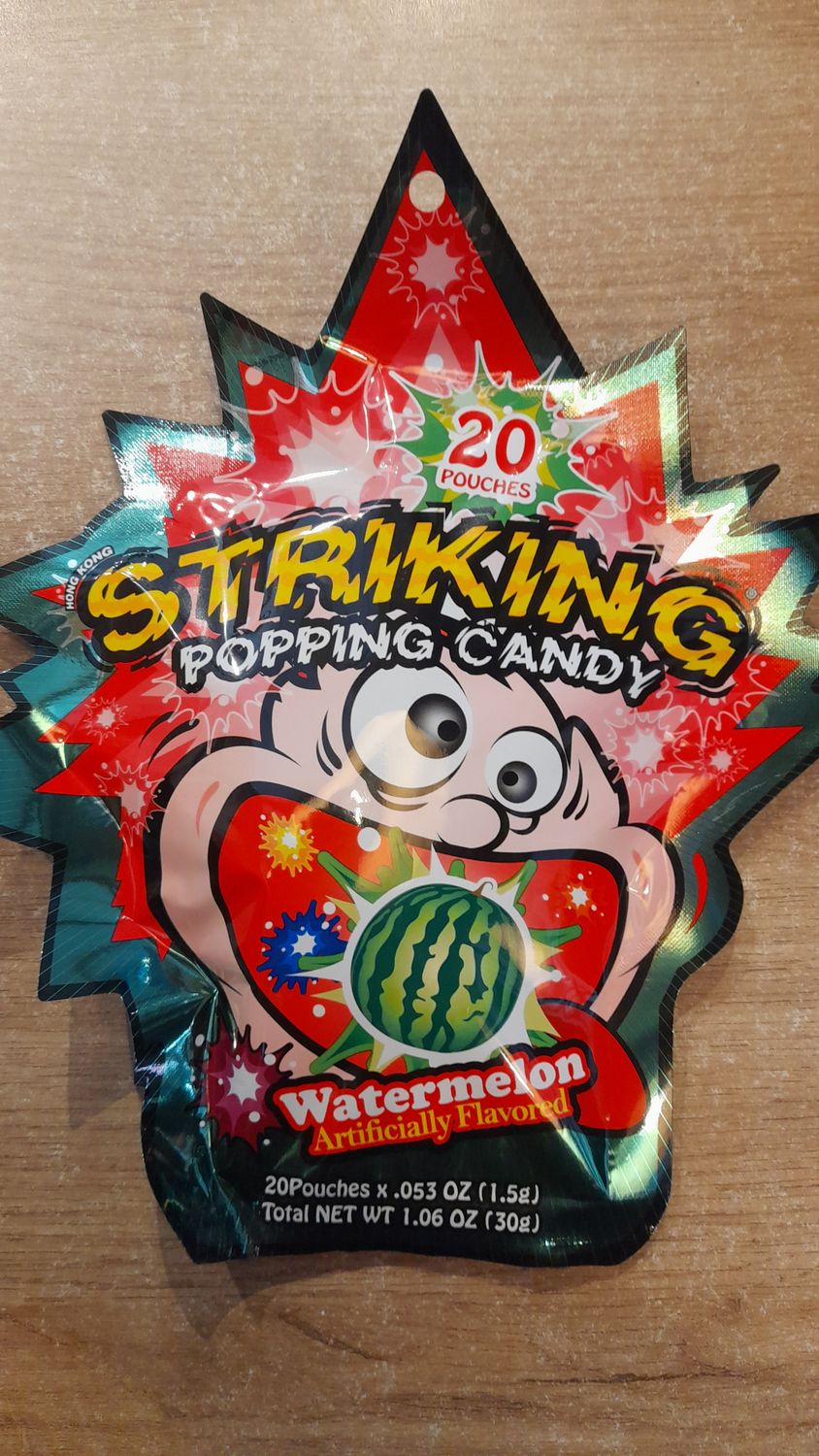 Striking Popping Candy Watermelon