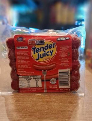 Purefoods Tender Juicy Hotdog (340g)