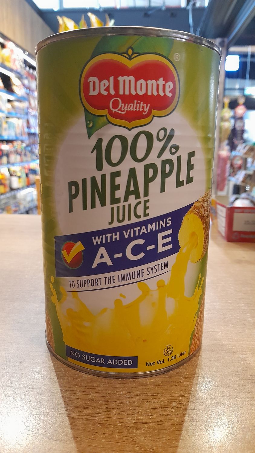 Del Monte 100% Pineaaple Juice A-C-E (1.36L)