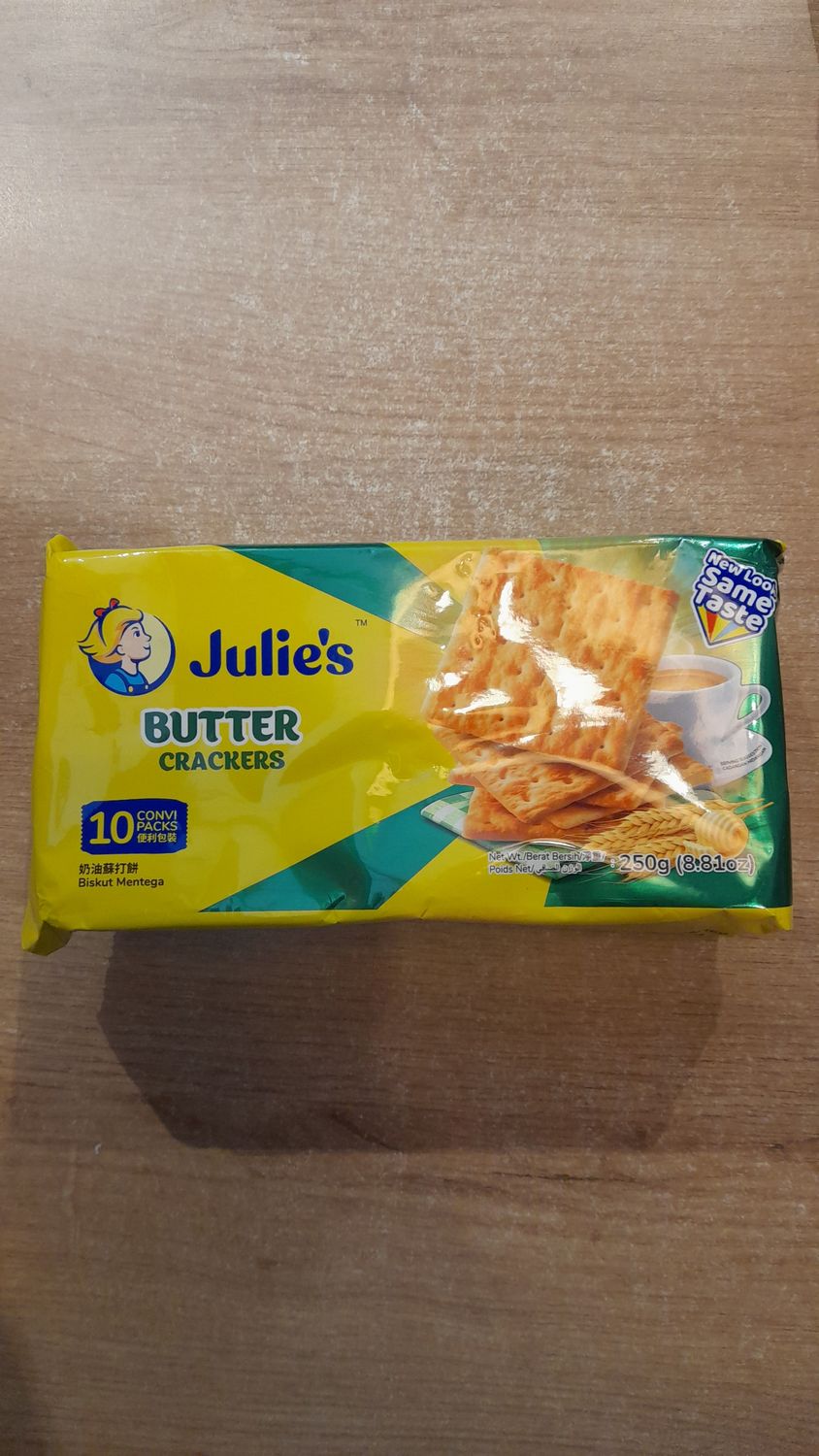 Julie&#39;s Butter Crackers (250g)