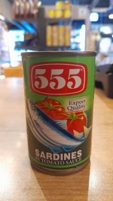 555 Sardines in Tomato Sauce (115g)