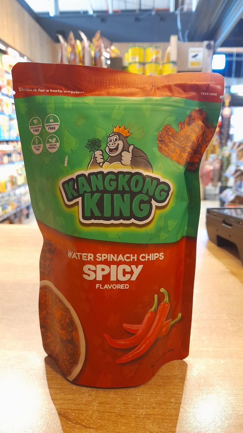 Kangkong King Water Spinach Chips Spicy (60g)