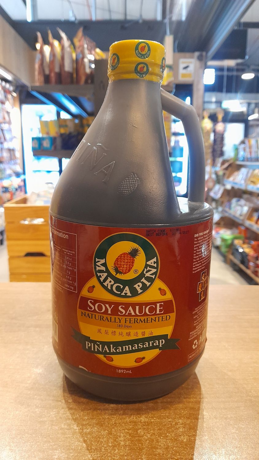 Marca Pina Soy Sauce (1.89L)