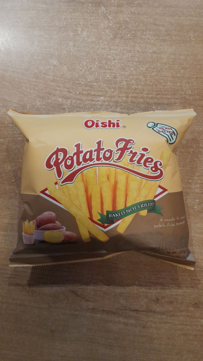 Oishi Potato Fries Original (50g)