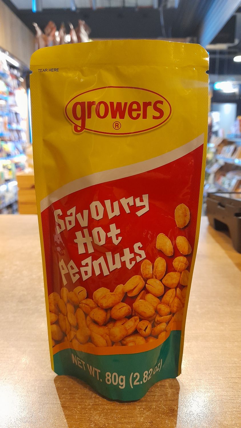 Grower Peanut Savoury Hot (80g)