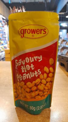 Grower Peanut Savoury Hot (80g)
