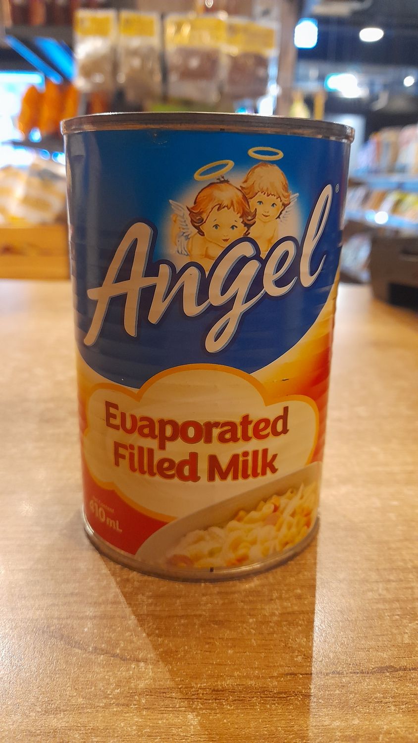 Angel Evaporated Filled Milk (410ml)