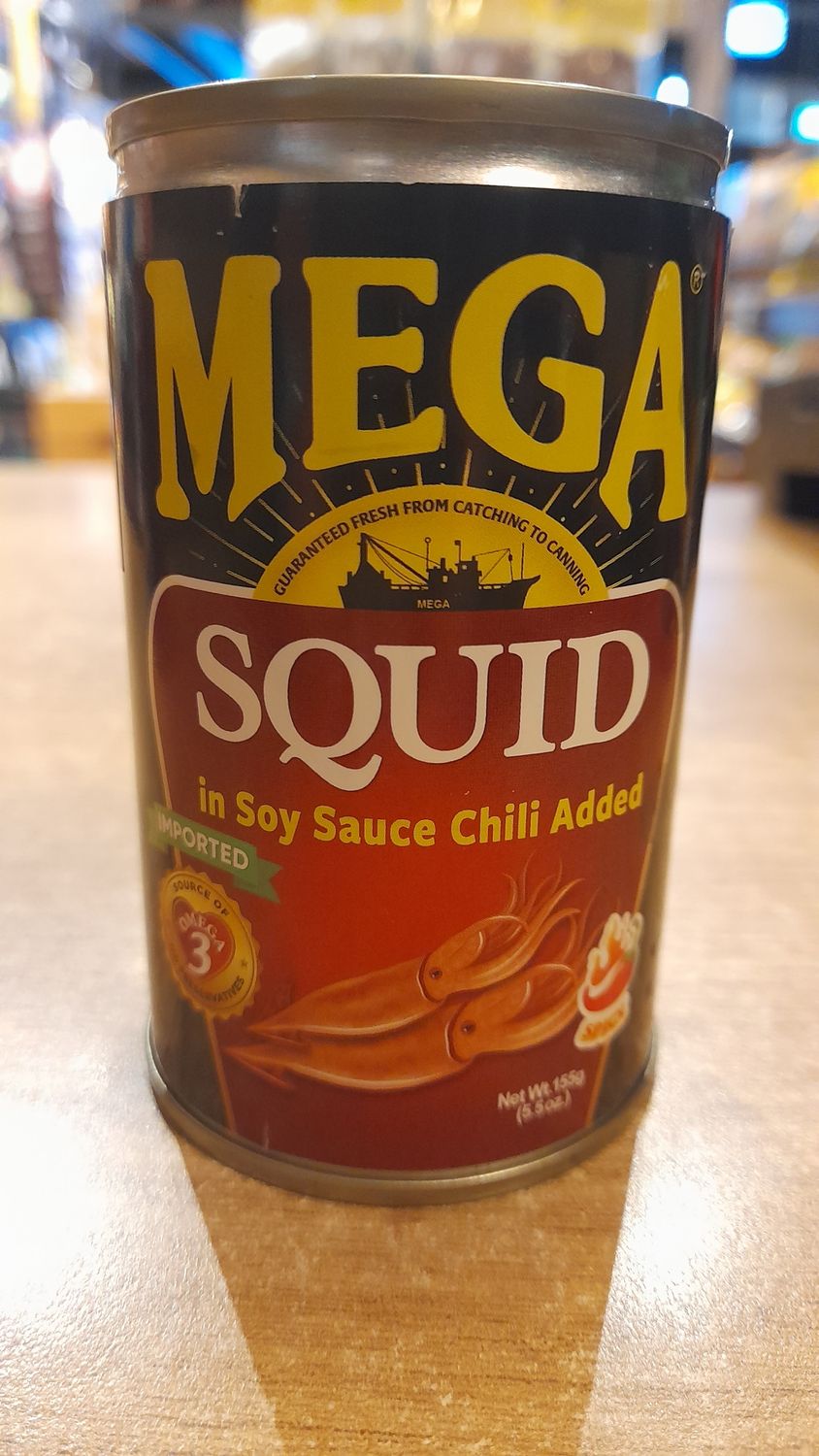 Mega Squid in soy Sauce (155g)