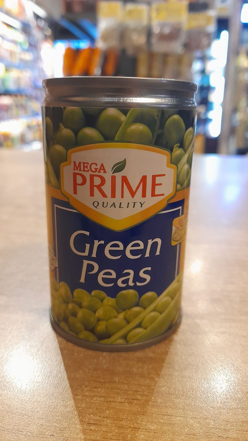 Mega Prime Green Peas (155g)