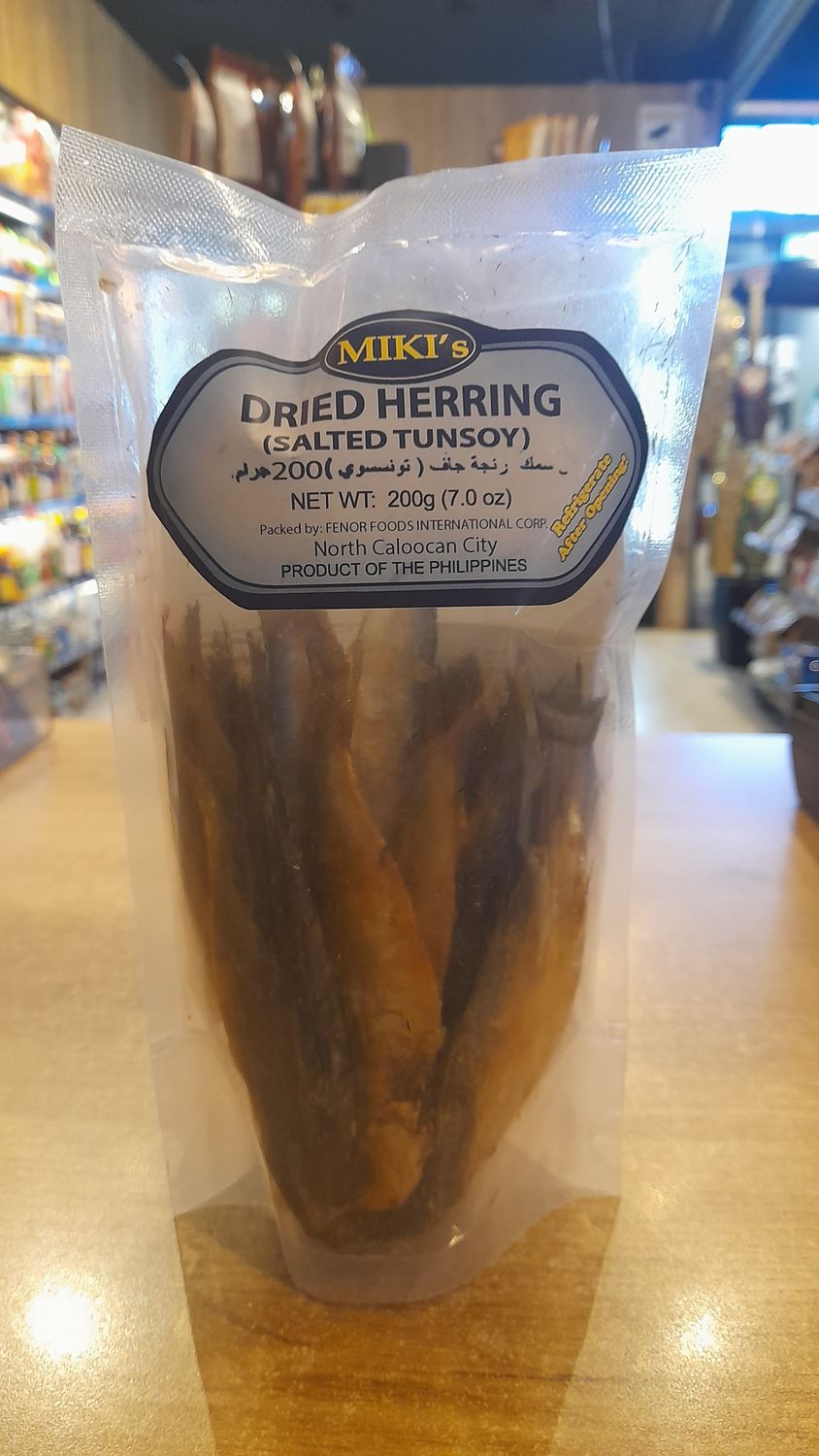 Miki&#39;s Dried Fish Tunsoy (200g)