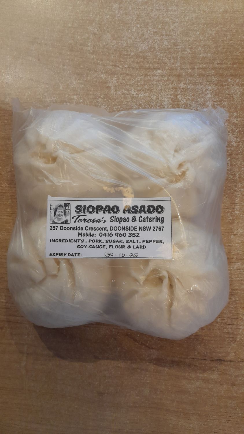 Siopao ni Teresa Asado (4pcs)
