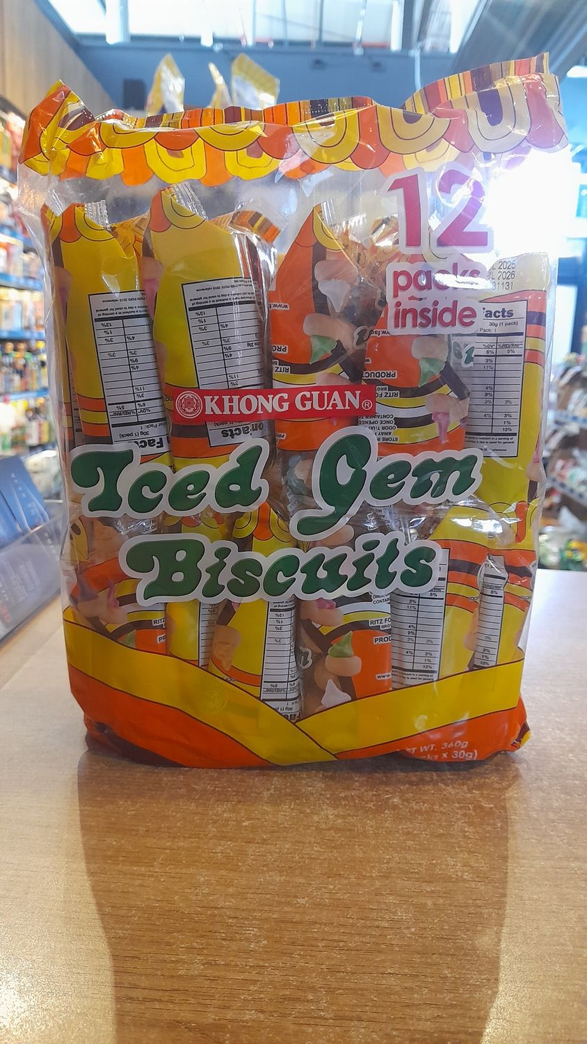 Khong Guan Ice Gem Bsicuit (12x30g)