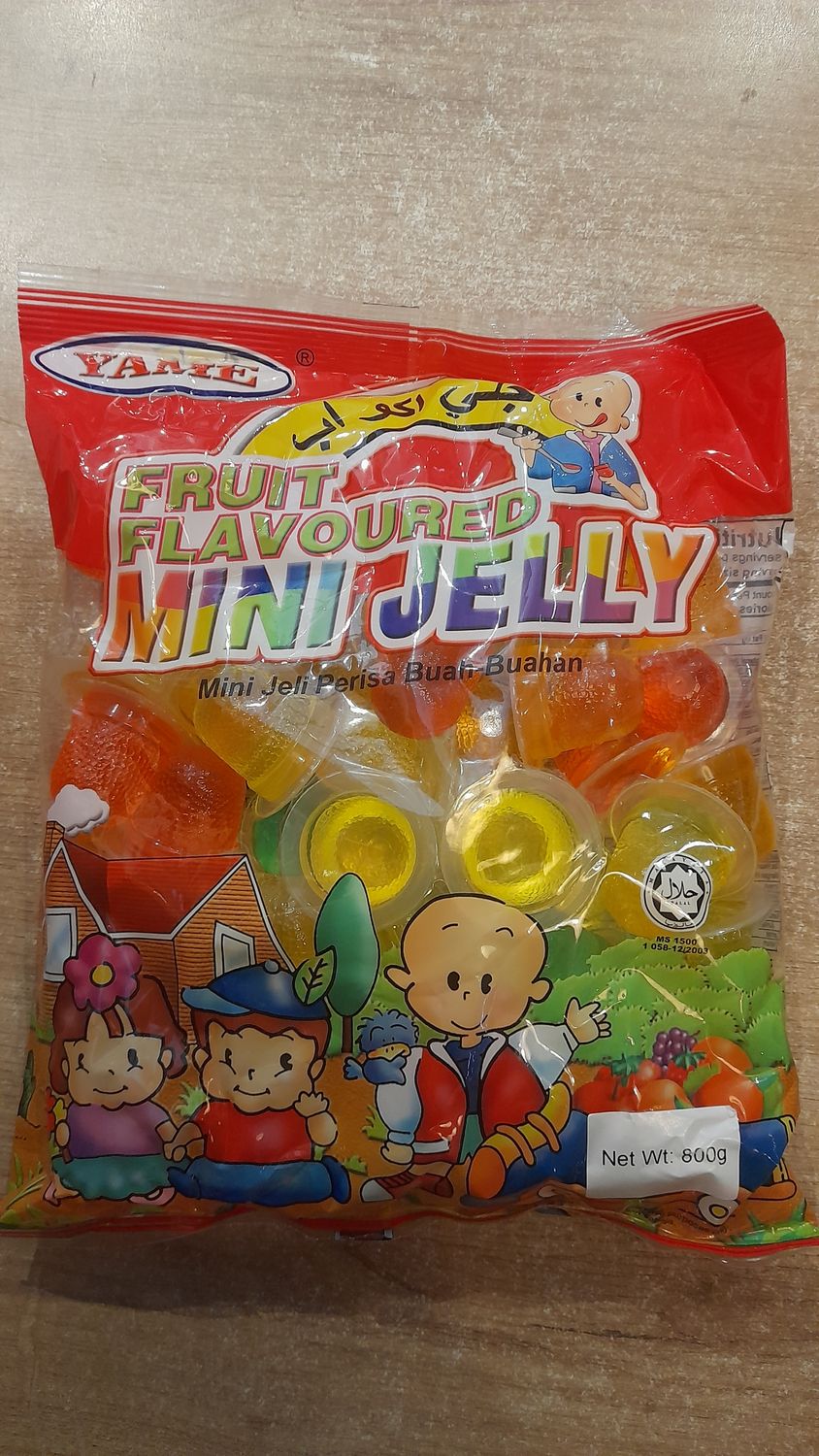 Yame Fruit Flavoured Mini Jelly (800g)