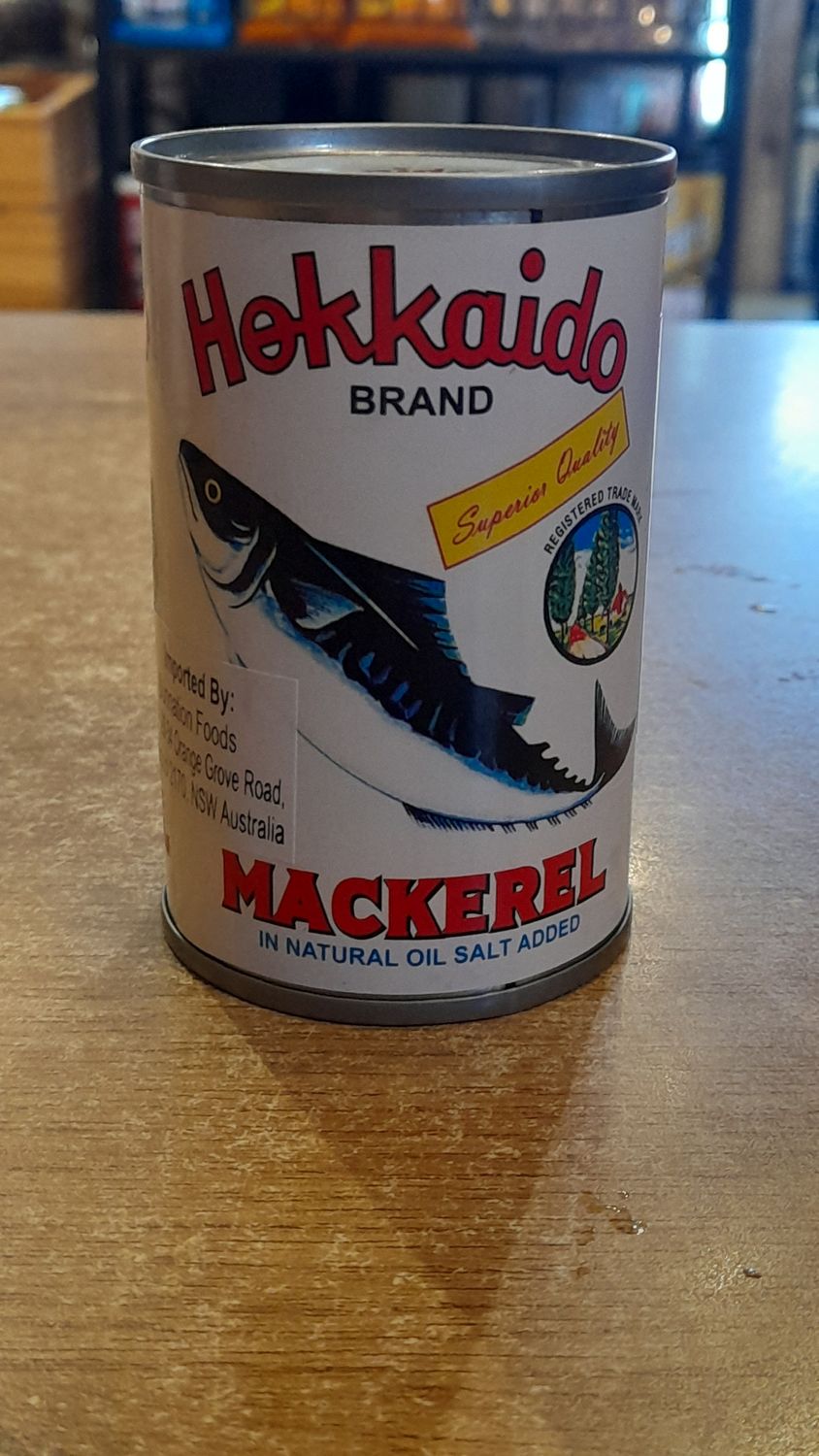 Hokkaido Mackerel in Oil 155g