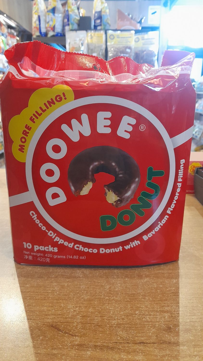 Doowee Donut Chocolate (10x40g)