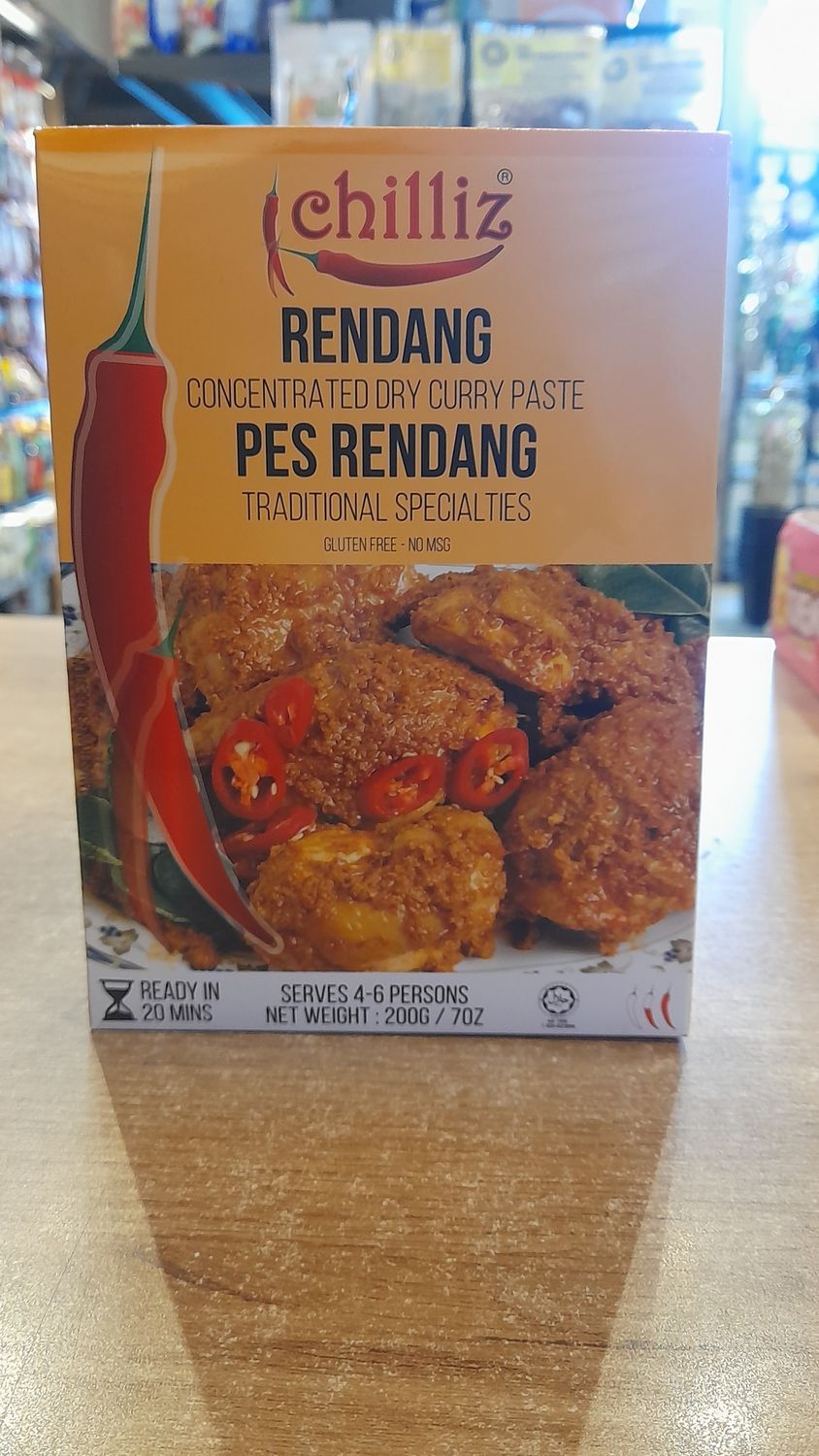 Chilliz Rendang Paste (200g)