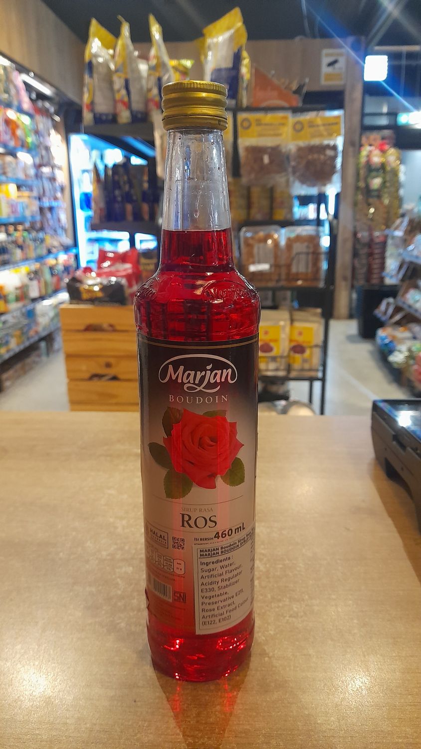 Marjan Rose Syrup Flavour (460ml)