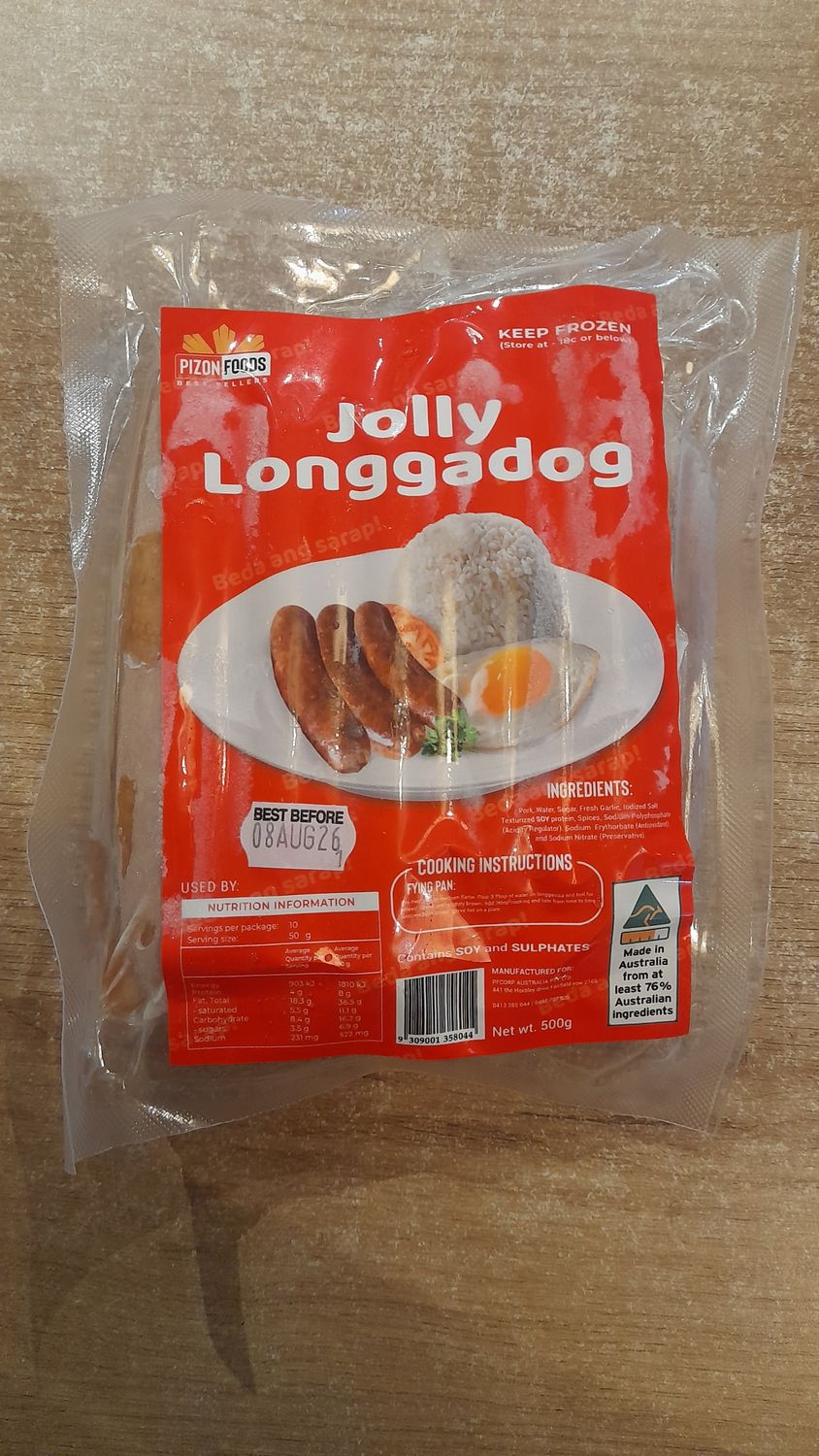 Pizon Longgadog (500g)