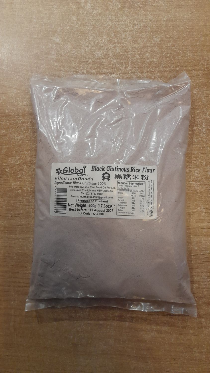 Global Black Glutinous Rice Flour (500g)